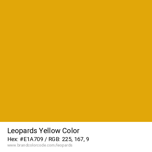 Leopards's Yellow color solid image preview