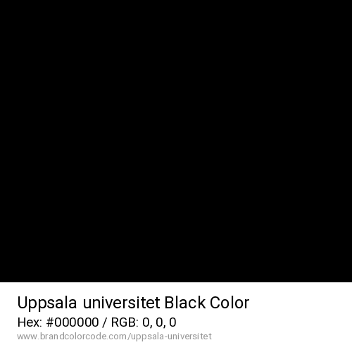 Uppsala universitet's Black color solid image preview
