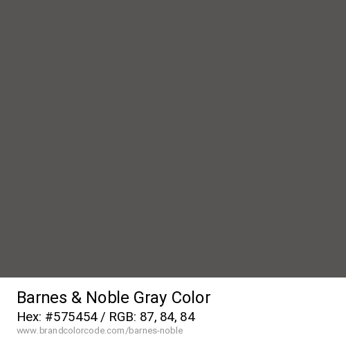 Barnes & Noble's Gray color solid image preview