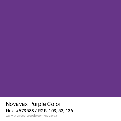 Novavax's Purple color solid image preview