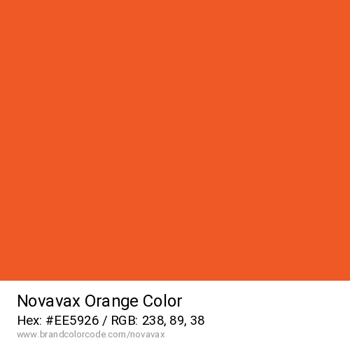 Novavax's Orange color solid image preview