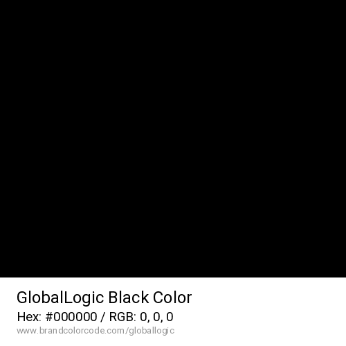 GlobalLogic's Black color solid image preview