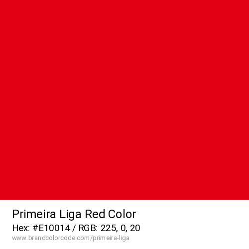 Primeira Liga's Red color solid image preview
