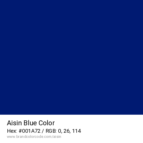 Aisin's Blue color solid image preview