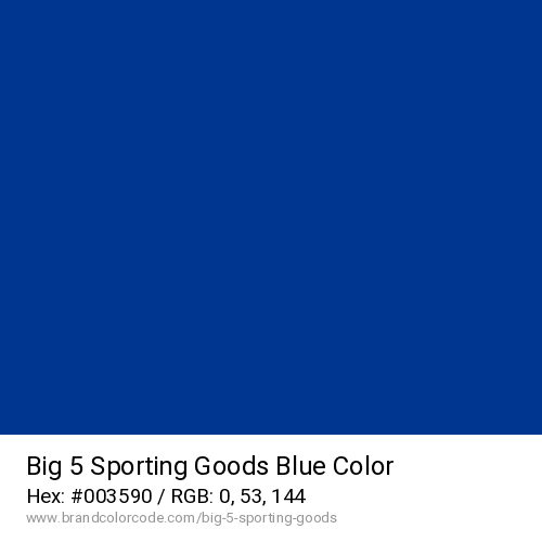 Big 5 Sporting Goods's Blue color solid image preview