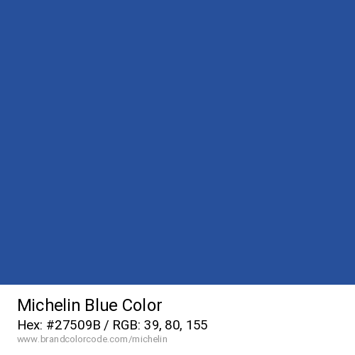 Michelin's Blue color solid image preview