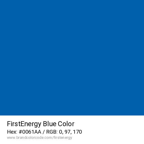 FirstEnergy's Blue color solid image preview
