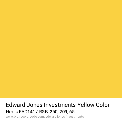 Edward Jones Investments's Yellow color solid image preview