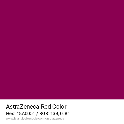 AstraZeneca's Red color solid image preview
