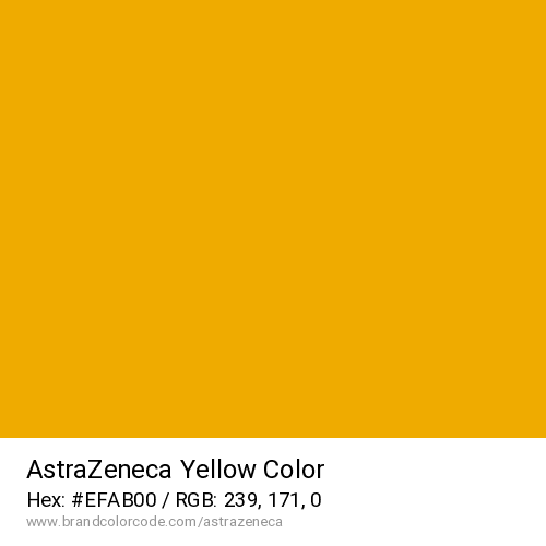 AstraZeneca's Yellow color solid image preview