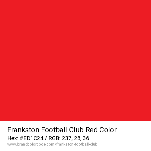Frankston Football Club's Red color solid image preview