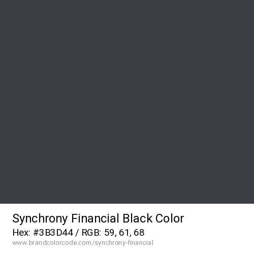 Synchrony Financial's Black color solid image preview