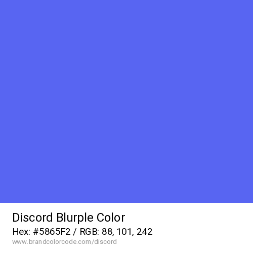 Discord's Blurple color solid image preview