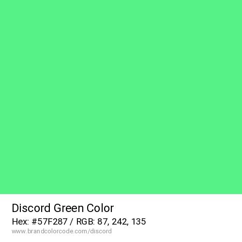 Discord's Green color solid image preview