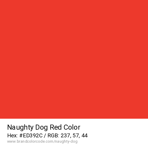Naughty Dog's Red color solid image preview