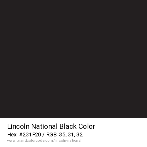 Lincoln National's Black color solid image preview