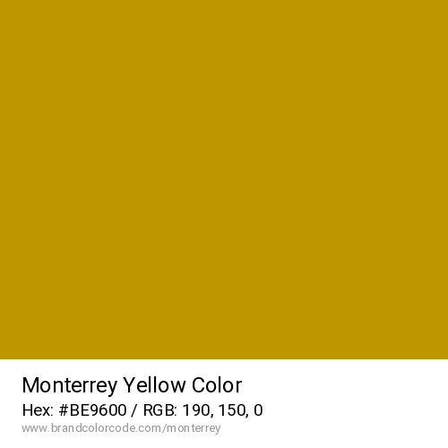 Monterrey's Yellow color solid image preview