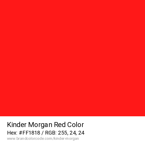 Kinder Morgan's Red color solid image preview