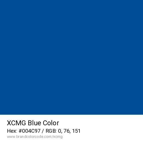 XCMG's Blue color solid image preview
