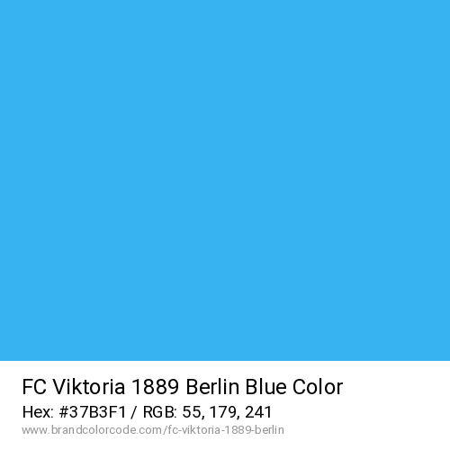 FC Viktoria 1889 Berlin's Blue color solid image preview