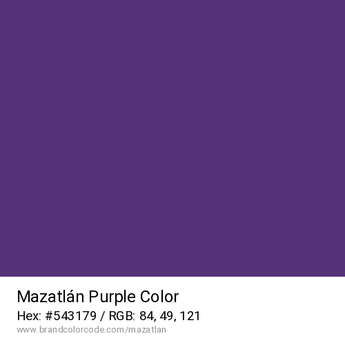 Mazatlán's Purple color solid image preview