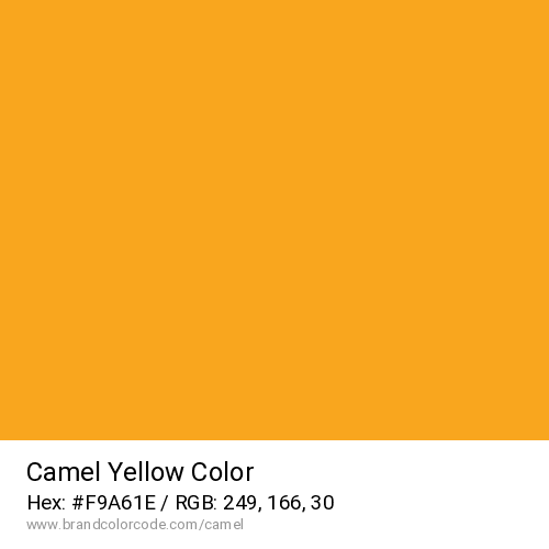 Camel's Yellow color solid image preview