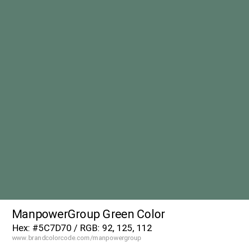 ManpowerGroup's Green color solid image preview