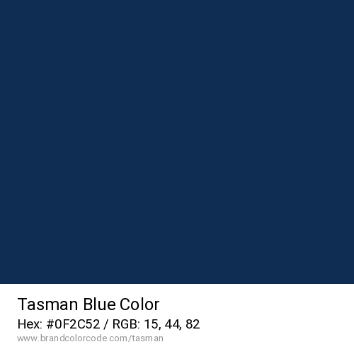 Tasman's Blue color solid image preview