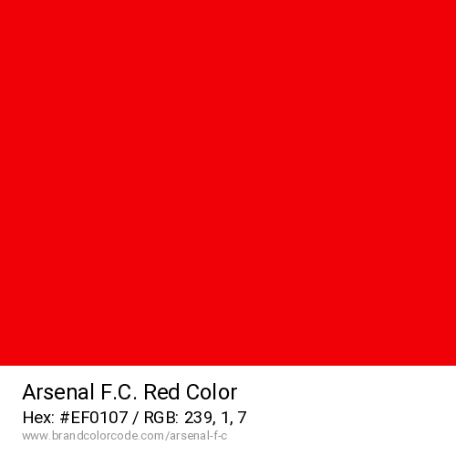 Arsenal F.C.'s Red color solid image preview