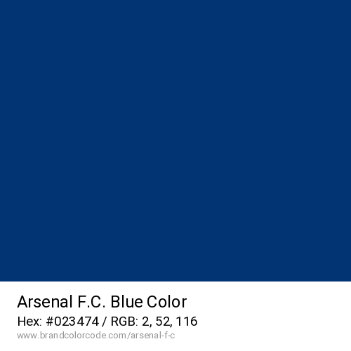 Arsenal F.C.'s Blue color solid image preview