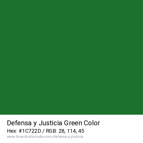 Defensa y Justicia's Green color solid image preview
