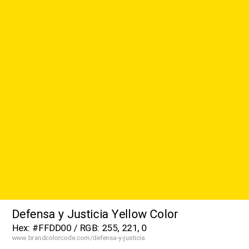 Defensa y Justicia's Yellow color solid image preview