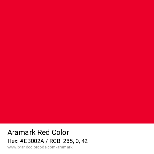 Aramark's Red color solid image preview