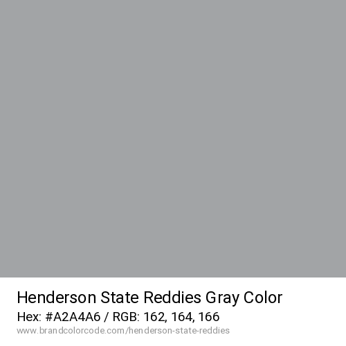Henderson State Reddies's Gray color solid image preview