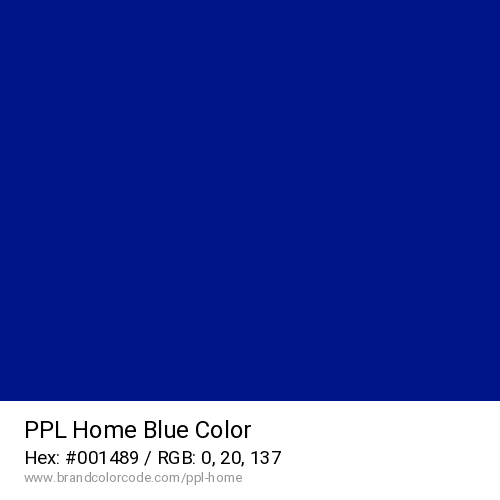 PPL Home's Blue color solid image preview