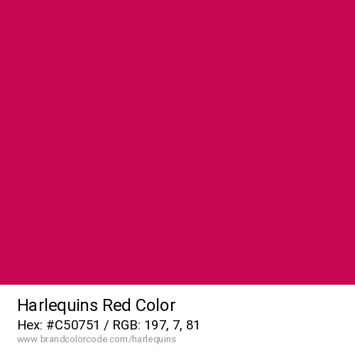 Harlequins's Red color solid image preview