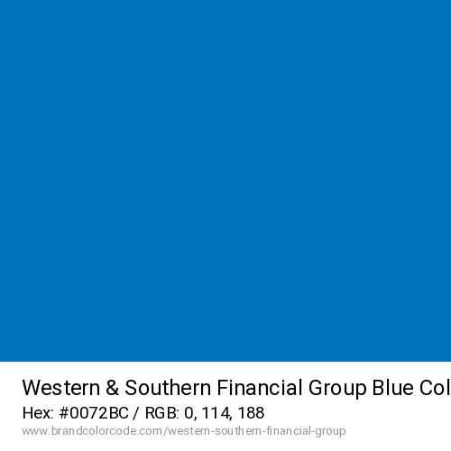 Western & Southern Financial Group's Blue color solid image preview