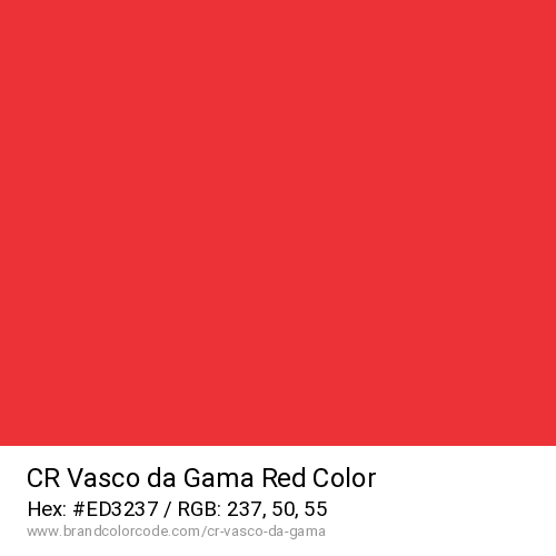 CR Vasco da Gama's Red color solid image preview
