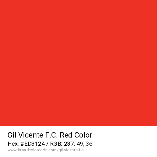 Gil Vicente F.C.'s Red color solid image preview