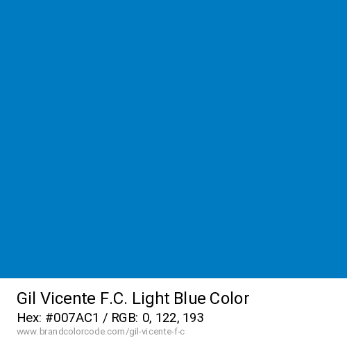 Gil Vicente F.C.'s Light Blue color solid image preview