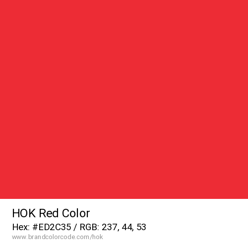 HOK's Red color solid image preview