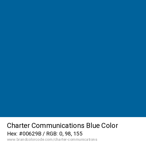 Charter Communications's Blue color solid image preview