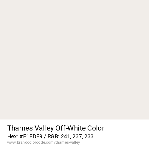 Thames Valley's Off-White color solid image preview