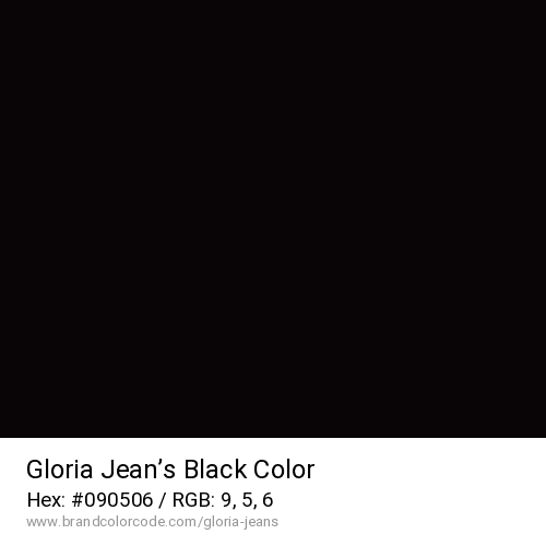 Gloria Jean’s's Black color solid image preview