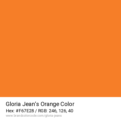 Gloria Jean’s's Orange color solid image preview