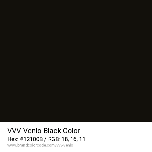 VVV-Venlo's Black color solid image preview