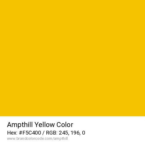 Ampthill's Yellow color solid image preview