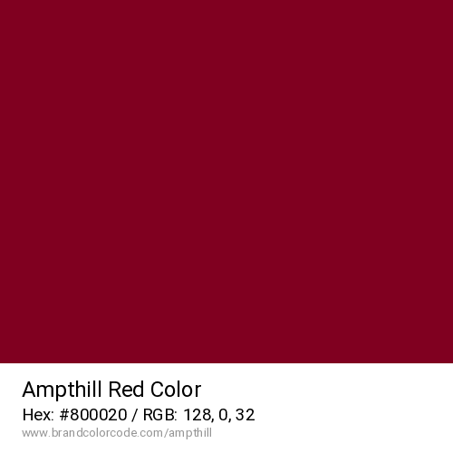 Ampthill's Red color solid image preview
