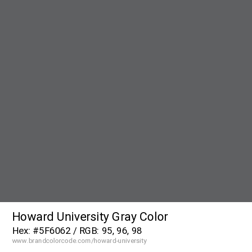 Howard University's Gray color solid image preview