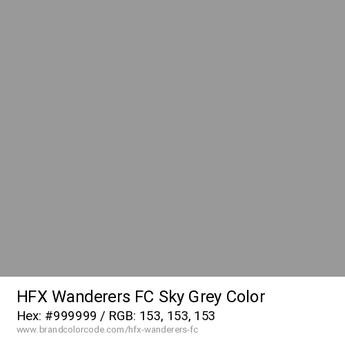 HFX Wanderers FC's Sky Grey color solid image preview